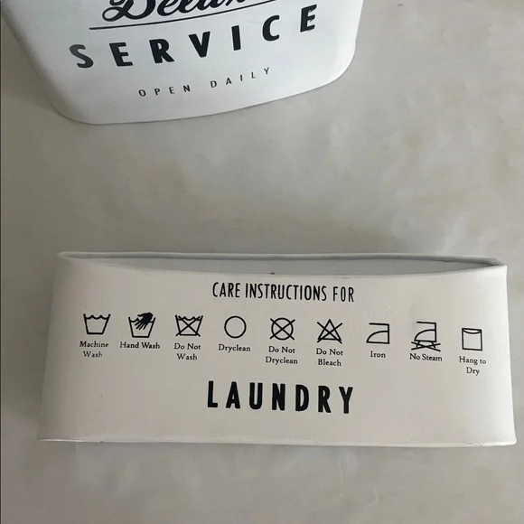 Better Homes & Gardens White Laundry Storage Bins lint keeper and soap holder - Picture 2 of 9